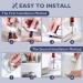 Elongated Toilet Seat with Slow Close & Easy Clean - Standard/Oval Toilets - White Plastic - Buy Online on GoSupps.com