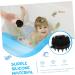 FRCOLOR Silicone Shampoo Brush - Kids Body & Baby Hair Scalp Massager Bath Tool - Buy Online on GoSupps.com