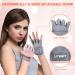 Utebit Fitness Gloves - Breathable Microfiber Non-Slip Silicone Gym & Weight Lifting Gloves for Women - L Pink - Buy Online on GoSupps.com