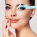 Mipcase Eyeliner Stencils Silicone Eye Liner Stencil Tool Reusable Eyeliner Aid Multifunctional Eye Makeup Tool for Women Blue - Buy Online on GoSupps.com