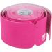 StrengthTape Kinesiology Tape 5 Meter Precut roll Supports Injuries During Recovery Pink Precut