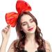 Frcolor Super Large Red Bowknot Headband Women and Girls' Hair Hoop Bow Headdress Hair Accessories for Party and Cosplay Decoration (Red) - Buy Online on GoSupps.com