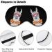 Sunglass Alpaca Llama Eye Mask Sleep Blindfold | Adjustable Strap | Blocks Light for Travel, Yoga, Nap | Women Men - Buy Online on GoSupps.com