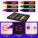 Nebulaglam 16 Colors UV Bodypainting Set | Neon Face Paint for Kids - Ideal for Fasching Carnival Halloween & Christmas - Buy Online on GoSupps.com