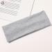 8cm Wide Black Headband for Women White Gray Stretchy Jersey Hair Band for Yoga Makeup Running (black+white+light gray) - Buy Online on GoSupps.com