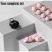 WELLCHOME Ear Plugs for Noise Reduction Soft Comfortable Reusable Silicone Hearing Protection for Sleeping Snoring Traveling Studying Working Swimming. Comes with 8 Ear Tips and a Storage Case. -33dB (Pink XS S M L) Pink XS S M L - Buy Online on GoSupps.com