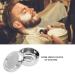 Premium Stainless Steel Shaving Bowl with Lid | 11cm | Perfect Father's Day Gift for Men | Durable & Stylish Shaving Cup - Buy Online on GoSupps.com