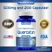 NasaBeahava Pure Quercetin 500mg Supplement - 200 Capsules for Cardiovascular Health - Buy Online on GoSupps.com