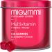 Multivitamin Gummies | 100 Natural Blackberry Flavor Gummies | Vitamins C, D, B12, E, A, B6, B5, Folic Acid, Biotin Biotin, Zinc, Iodine, Choline | 12 Vitamins & Minerals | Vegans