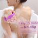 HIEERBUS Silicone Body Scrubber Gentle Exfoliating Body Scrubber in Shower Silicone Loofah with Easily Lather Bristles Long Lasting and More Hygienic Than Traditional Shower Loofah 1 Pack Purple - Buy Online on GoSupps.com