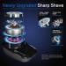 Electric Shaver Mini Electric Shaver Electric Razor Men Mini Shaver for Men Barber Supplies Electric Beard Trimmer Mini Razor for Men Valentines Gifts for Husband/Boyfriend/Men(Tarnish) - Buy Online on GoSupps.com
