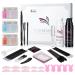 PERMANIA Lash Lift Kit,Black Hair Color and Lift 4 In 1,Eyelash & Brow Perm with Black Color Lasts For 6-8 Weeks(Black+25PCS Tool) Black+25Tools