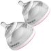 nanobebe Breastmilk Baby Bottles for Breastfed Babies Breastfeeding Newborn Breast Like Anti Colic Perfect Latch Preserves Breast Milk nutrients 2pk (Award Winning Innovation) pink 2 count (Pack of 1) Pink