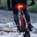 MEILAN X5 Wireless USB Rechargeable Smart Bike Tail Light with Turning Signal - Remote Control Bicycle Rear Light for Cycling Safety - Buy Online on GoSupps.com