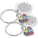 Toyvian 6 STK Key Pendants Keychain - Rustproof Steel Puzzle Jewelry Charm for Friendship & Awareness - Buy Online on GoSupps.com