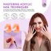 Saviland Acrylic Nail Kit for Beginners - 3 Colors Powder & Liquid Set with Nail Brush & Tools - DIY Nail Extension & Manicure Gift - 02 with Practice Fingers - Buy Online on GoSupps.com