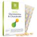 Healthspan Glucosamine & Chondroitin (120 Tablets) | Joint Health | 500mg Optiflex Glucosamine & 100mg Chondroitin Sulphate | 20mg Vitamin C | 40% More Glucosamine Per Gram | Sustainably Sourced