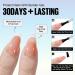 Tomicca French Press On Nails - 180 Almond Nail Tips Pre-Colored Full Cover & Base Coat 15 Sizes Nude Almond Nail Art & Extensions - Buy Online on GoSupps.com