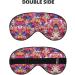 SSIMOO Blooming Flowers Soft Sleep Eye Mask - Breathable Eye Patch for Women | Perfect Travel & Relaxation Accessory - Buy Online on GoSupps.com