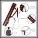 KT Adjustable Cowhide Leather Arrow Quiver - Dark Brown | Hunting & Target Practice - Buy Online on GoSupps.com