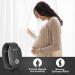 EmeTerm Fashion Anti-Nausea Wristband | FDA Cleared, Drug-Free Relief for Motion & Morning Sickness | Rechargeable, Fashionable Design | Black - Buy Online on GoSupps.com
