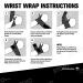 Stoic 18 Wrist Wraps - Professional Grade for Weightlifting, Powerlifting, Cross Training - Men and Women - Black - Buy Online on GoSupps.com