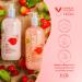 Brazilian Shampoo & Conditioner Set for All Hair Types - Deep Moisturizing Hydrating Strawberry & Raspberry - 17.6 Fl Oz | Extra Glow Treatment - Buy Online on GoSupps.com