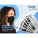 Disposable Black Face Masks Hynaut Leaf Shape Individually Packed 4-Ply 3D Face Masks Ear Loop Adjustable Nose Strap - Buy Online on GoSupps.com