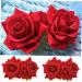 FRCOLOR Hair Comb Clips Tiara Flower Garland Hair Accessories Women Hair Clip Rose Hair Clip Rose Hairpin Flower Hair Comb Rose Hair Comb Roses Red Hair Comb Clip - Buy Online on GoSupps.com