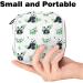 MUOOUM Panda Bamboo Menstrual Cup & Napkin Storage Bag - Portable Menstruation Pouch for Women & Girls - Buy Online on GoSupps.com