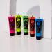 UV Glow Blacklight Neon Face & Body Paint Set - 0.34oz (5 Tubes) - Fluorescent & Super Bright - Buy Online on GoSupps.com