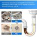 Yugouclean - Yugou Drain Cleaner Get out Foaming Drain Cleaner Powerful Pipe Dredging Agent Sink Drain Cleaner Toilet Bowl Clog Remover All-purpose Sink Drain Cleaner Foam for Kitchen Toilet - Buy Online on GoSupps.com