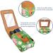 Travel Lipstick Organizer Case - Portable Makeup Bag with Mirror | Farm Cartoon Animal Design - Buy Online on GoSupps.com