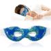 Gel Beads Ice Face Mask Bundle for Headaches, Puffy Eyes, Redness - Includes Eye Hole Mask - Buy Online on GoSupps.com