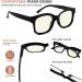 Eyekepper Blue Light Filter Glasses for Women - Stylish Reading Glasses to Block Blue Rays - Black-bb40 Lens 3.0x - Buy Online on GoSupps.com