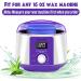 Cxppidy Silicone Wax Warmer Liner Set with Spatula - Non-Stick Insert for 14-16 oz Wax Machine - Home Hair Removal - Buy Online on GoSupps.com
