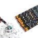 12PZ Nail Dotting Wax Pen Diamond Painting Strass Pens Nail Art Accessories Strass Picker Self -adhesive Strass Binde Wax Pen for DIY Nail Art Decoration (White)