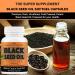 Pure Black Seed Oil Capsules 1000mg per serving - 120 Capsules - Cold Pressed and Non GMO - Buy Online on GoSupps.com