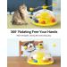 HOPET Interactive Cat Toy with Catnip Balls, Roller Tracks, and Exercise Balls for Indoor Cats - Kitten Feeder Stimulation Toys - Yellow - Buy Online on GoSupps.com