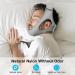 Vosaro Anti Snoring Chin Strap - Adjustable & Breathable Solution for Men and Women - Stop Snoring Device for CPAP Users - Grey - Buy Online on GoSupps.com