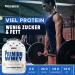 Weider Premium Whey Protein Pulver unversch mt leckeres Eiweißpulver mit Whey Isolat f r Muskelaufbau mit hem Anteil an EAA BCAA und free L-Glutamin perfect L slichkeit Vanilla Ice-Cream 500g - Buy Online on GoSupps.com