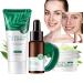 Tea Tree Skin Care Set Oil Control Pore Cleansing Skincare Kits For Balance Oil Travel Face Care Kit Tea Tree Moisturizer Tea Tree Cleanser Serum Moisturizing Skincare Set For Teen Girls