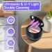 Premium 180ml Ultrasonic Retainer Cleaner Machine for Dentures, Aligners, Mouthguards, and Toothbrush Heads - Portable Denture Pod - Buy Online on GoSupps.com