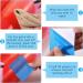 80 Pieces Self-Adhesive Vinyl Repair Patches for Pool, Boat, Raft, Kayak - Blue, 10x10cm, 7x7cm, 5x5cm - Buy Online on GoSupps.com