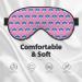 Shop French Bulldog Glasses Sleep Eye Mask | Adjustable Soft & Breathable Eye Cover for Men & Women - Pattern 65 - Buy Online on GoSupps.com
