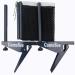 Professional Spring Activated Ping Pong Net Set with Clamp - Navy | Tension Adjustable for Easy Table Tennis Setup - Buy Online on GoSupps.com