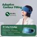 7C Eye Massager with Heat - 3D Compression Eye Care Device for Dark Circles & Puffiness - Magnetic Power Sleeping Mask (Blue - Buy Online on GoSupps.com