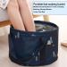 Multifunctional Collapsible Foot Spa Bucket - Portable Soaking Bath Bag for Pedicure Camping & Outdoor Use - Large & Handy Carrying Bag - Buy Online on GoSupps.com