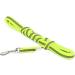 IDC Color & Gray Rubberized Leash - 14mm x 3m with Loop | Neon Gray | International Shipping - Buy Online on GoSupps.com