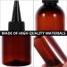 Minkissy Pack of 10 250 ml Hair Colour Bottle Applicator Hair Squeeze Bottles Shampoo Container with Twist Top Cap Pet Refillable Bottles for Hair Colour Painting (Transparent) - Buy Online on GoSupps.com